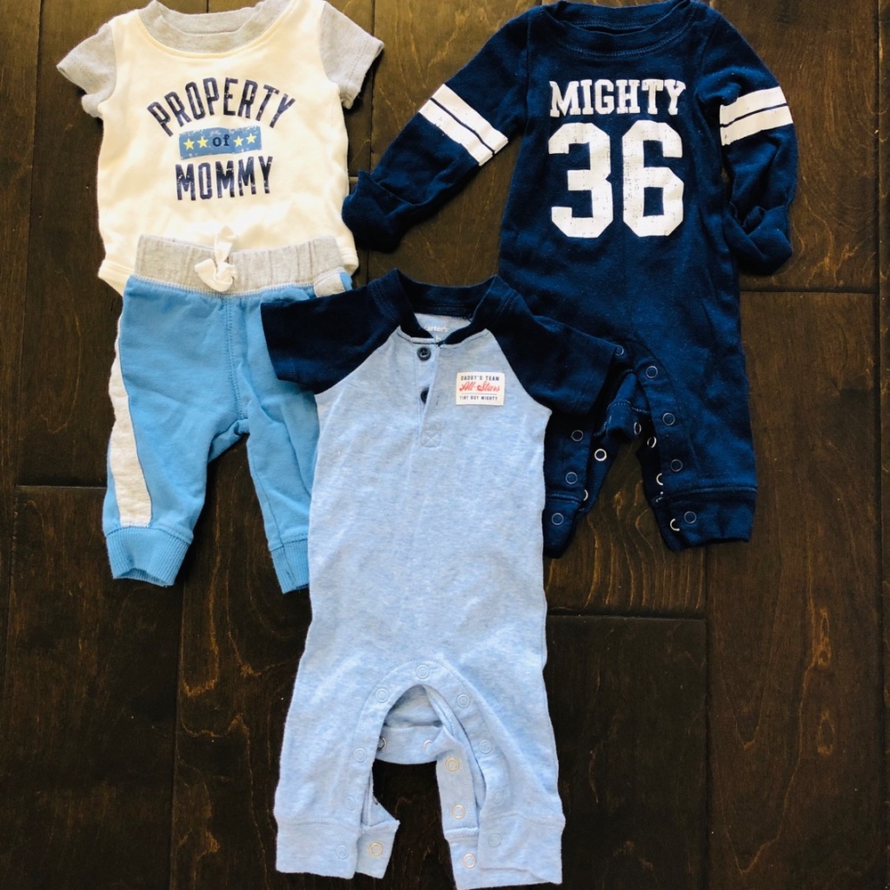 Baby boy Newborn size sets -3 Pack